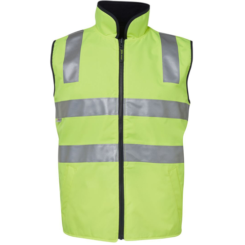 WORKWEAR, SAFETY & CORPORATE CLOTHING SPECIALISTS  - JB's HI VIS 4602.1 (D+N) REVERSIBLE VEST