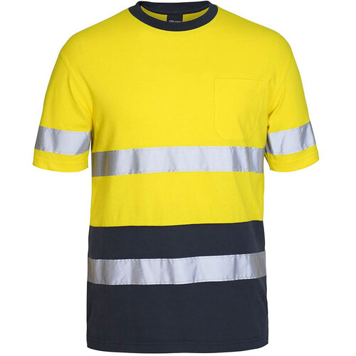 WORKWEAR, SAFETY & CORPORATE CLOTHING SPECIALISTS  - JB's HV (D) COTTON T-SHIRT