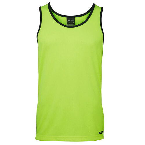 WORKWEAR, SAFETY & CORPORATE CLOTHING SPECIALISTS  - JB's HI VIS 4602.1 CONTRAST SINGLET