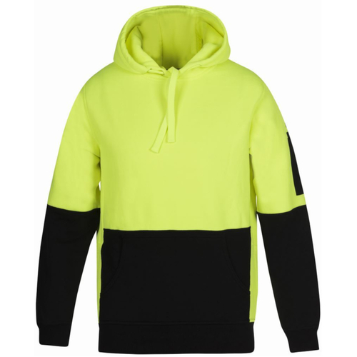 WORKWEAR, SAFETY & CORPORATE CLOTHING SPECIALISTS  - JB's HI VIS 330G PULL OVER HOODIE