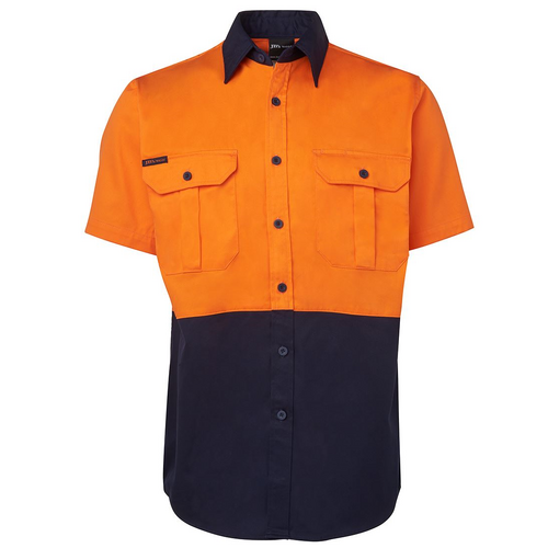 WORKWEAR, SAFETY & CORPORATE CLOTHING SPECIALISTS  - JB's HI VIS S/S 150G SHIRT