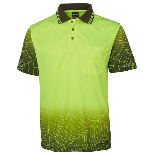 WORKWEAR, SAFETY & CORPORATE CLOTHING SPECIALISTS  - JB's HI VIS S/S WEB POLO
