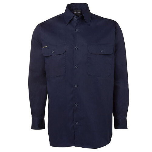 WORKWEAR, SAFETY & CORPORATE CLOTHING SPECIALISTS  - JB's L/S 150G WORK SHIRT