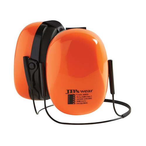 WORKWEAR, SAFETY & CORPORATE CLOTHING SPECIALISTS  - JB's 32dB SUPREME EAR MUFF WITH NB