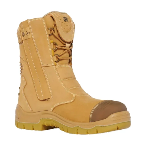 WORKWEAR, SAFETY & CORPORATE CLOTHING SPECIALISTS  - Bennu Rigger Steel Toe Safety Work Boots - Wheat