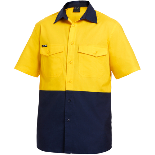 WORKWEAR, SAFETY & CORPORATE CLOTHING SPECIALISTS  - Workcool - Workcool 2 Spliced Shirt S/S