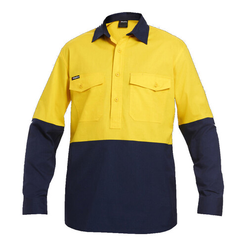 WORKWEAR, SAFETY & CORPORATE CLOTHING SPECIALISTS  - Workcool - Workcool 2 Spliced Closed Front Shirt L/S