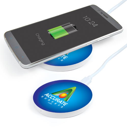 WORKWEAR, SAFETY & CORPORATE CLOTHING SPECIALISTS  - Arc Round Wireless Charger