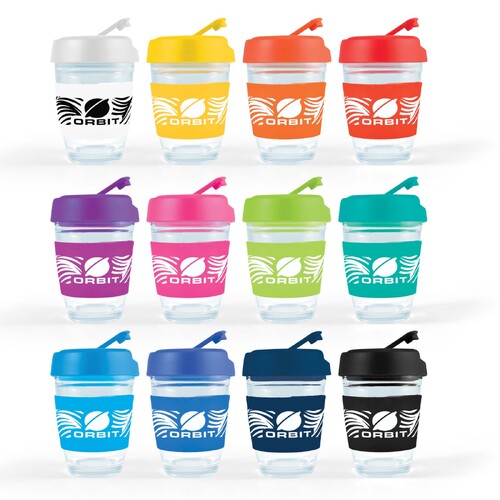 WORKWEAR, SAFETY & CORPORATE CLOTHING SPECIALISTS  - Vienna Glass Cup / Flip Lid