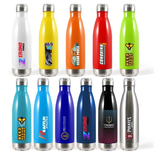 WORKWEAR, SAFETY & CORPORATE CLOTHING SPECIALISTS  - Soda Stainless Steel Drink Bottle