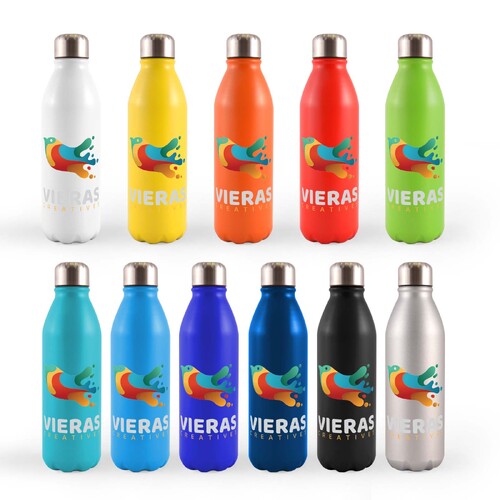 WORKWEAR, SAFETY & CORPORATE CLOTHING SPECIALISTS  - Soda Aluminium Drink Bottle
