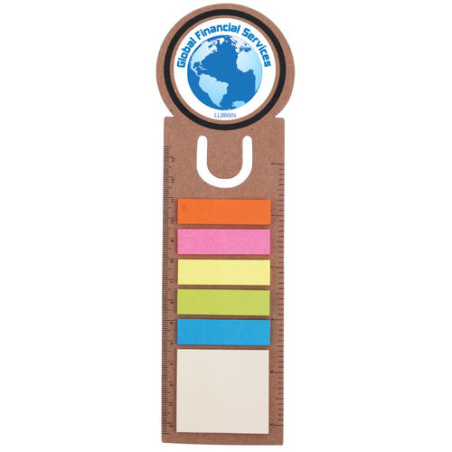 WORKWEAR, SAFETY & CORPORATE CLOTHING SPECIALISTS  - Circle Bookmark / Noteflag Ruler