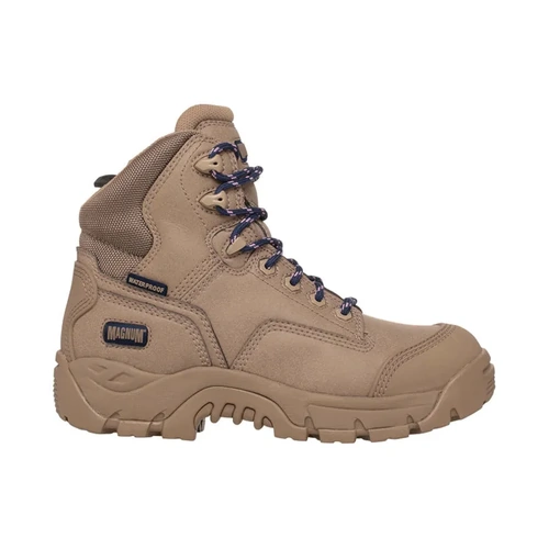 WORKWEAR, SAFETY & CORPORATE CLOTHING SPECIALISTS  - PRECISION MAX CT SZ WPI - WOMENS WORK BOOT - STONE