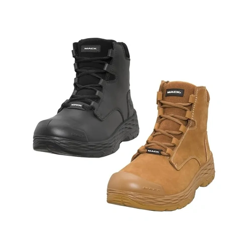 WORKWEAR, SAFETY & CORPORATE CLOTHING SPECIALISTS  - MACK FORCE ZIP-UP SAFETY BOOTS
