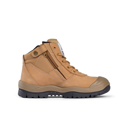 WORKWEAR, SAFETY & CORPORATE CLOTHING SPECIALISTS  - Wheat ZipSider Boot w/ Scuff Cap