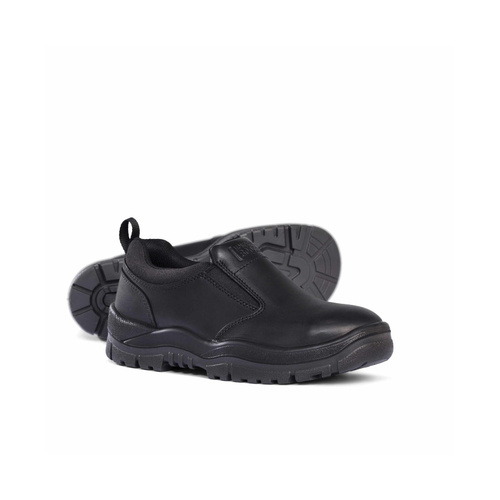WORKWEAR, SAFETY & CORPORATE CLOTHING SPECIALISTS  - Black Non-Safety Slip-on Shoe