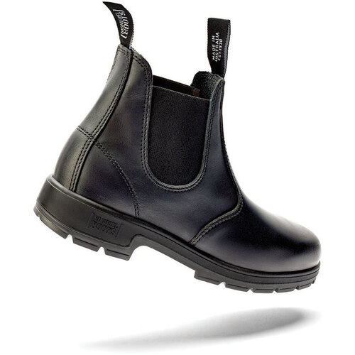WORKWEAR, SAFETY & CORPORATE CLOTHING SPECIALISTS  - Black K9 Elastic Sided Boot