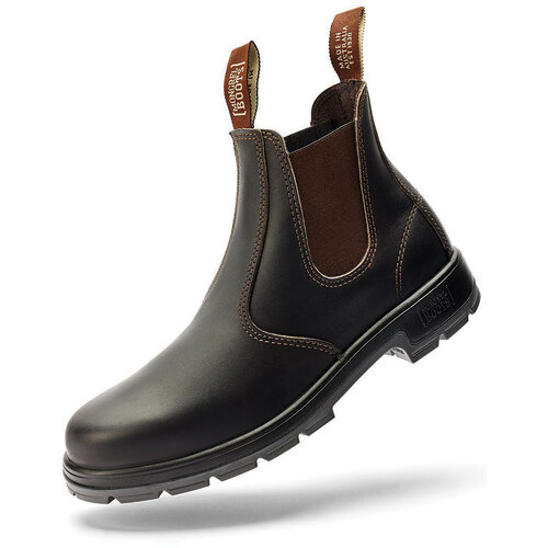 WORKWEAR, SAFETY & CORPORATE CLOTHING SPECIALISTS  - Claret Oil Kip K9 Elastic Sided Boot