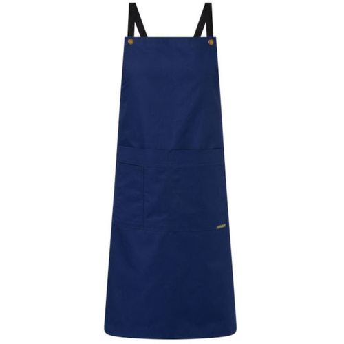 WORKWEAR, SAFETY & CORPORATE CLOTHING SPECIALISTS  - FULL BIB APRON WITH POCKETS