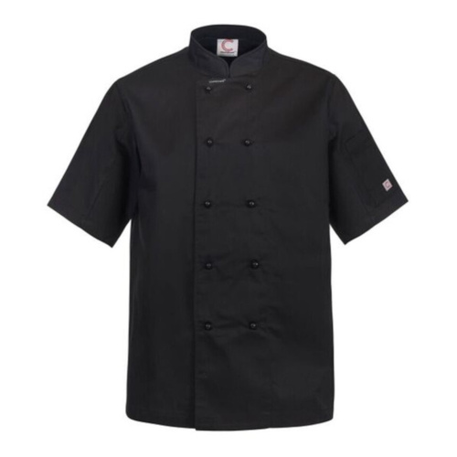 WORKWEAR, SAFETY & CORPORATE CLOTHING SPECIALISTS  - CLASSIC CHEF JACKET S/S with pen pocket