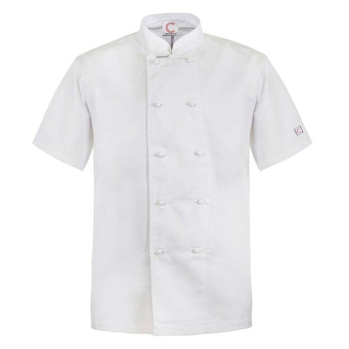 WORKWEAR, SAFETY & CORPORATE CLOTHING SPECIALISTS  - CLASSIC CHEF JACKET S/S with pen pocket