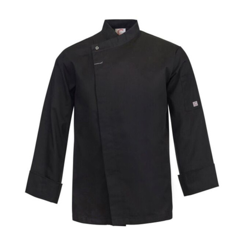WORKWEAR, SAFETY & CORPORATE CLOTHING SPECIALISTS  - Short Sleeve Chefs Tunic with concealed front