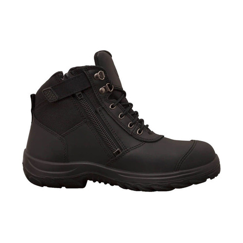 WORKWEAR, SAFETY & CORPORATE CLOTHING SPECIALISTS  - WB 34 - Hiker Lace Up Zip Side Boot - 34-660