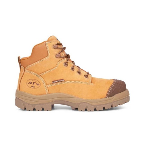 WORKWEAR, SAFETY & CORPORATE CLOTHING SPECIALISTS  - AT 45 - 130mm Zip Side Lace Up Hiker - 45-630Z