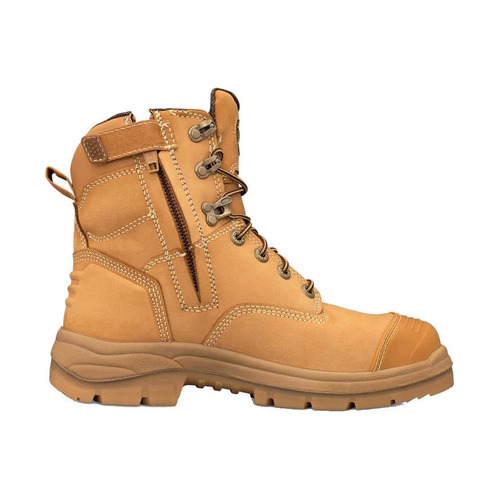 WORKWEAR, SAFETY & CORPORATE CLOTHING SPECIALISTS  - AT 55 - 150mm Zip Side Lace Up Boot - 55332Z