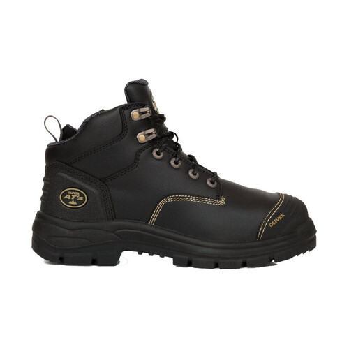 WORKWEAR, SAFETY & CORPORATE CLOTHING SPECIALISTS  - AT 55 - 130mm Zip Side Lace Up Hiker - 55340z