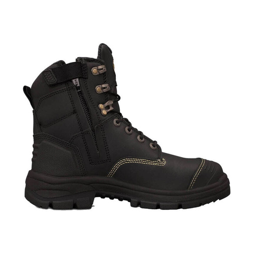 WORKWEAR, SAFETY & CORPORATE CLOTHING SPECIALISTS  - AT 55 - 150mm Zip Side Lace Up Boot - 55345Z