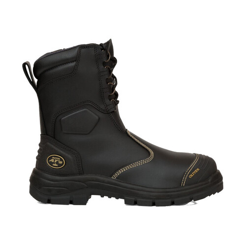 WORKWEAR, SAFETY & CORPORATE CLOTHING SPECIALISTS  - AT 55 - 200mm Zip Side Lace Up Boot - 55380