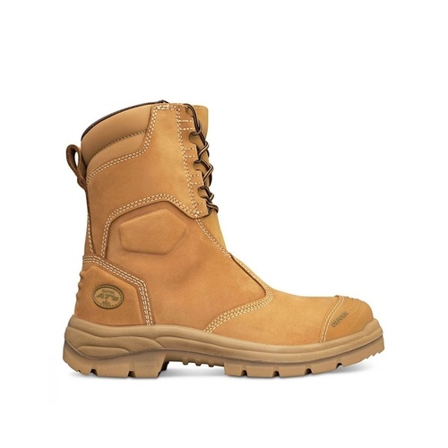 WORKWEAR, SAFETY & CORPORATE CLOTHING SPECIALISTS  - AT 55 - 200mm Zip Side Lace Up Boot - 55385