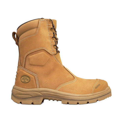 WORKWEAR, SAFETY & CORPORATE CLOTHING SPECIALISTS  - AT 55 - 200mm Zip Side Lace Up Boot - 55385