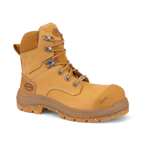 WORKWEAR, SAFETY & CORPORATE CLOTHING SPECIALISTS  - AT 59 - Women's 150mm Wheat Zip Sided Boot