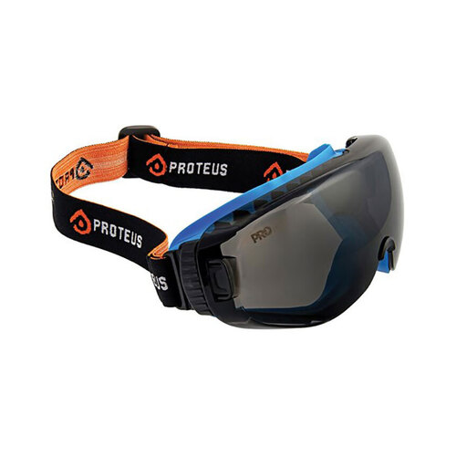 WORKWEAR, SAFETY & CORPORATE CLOTHING SPECIALISTS  - PROTEUS G1 SAFETY GOGGLES SMOKE LENS