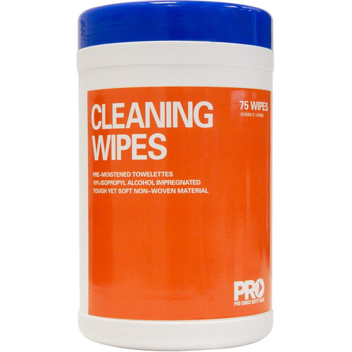 WORKWEAR, SAFETY & CORPORATE CLOTHING SPECIALISTS  - Iso Propyl Cleaning Wipes. Cannister of 75.
