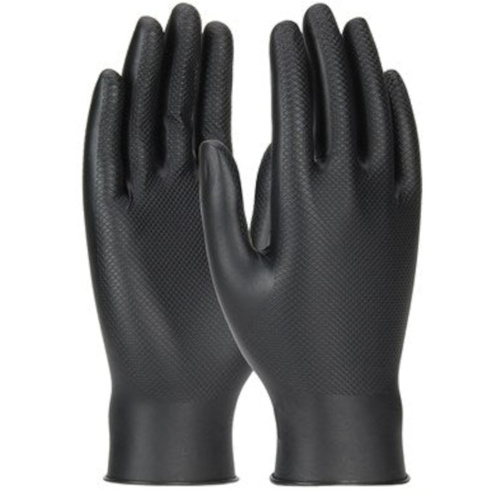 WORKWEAR, SAFETY & CORPORATE CLOTHING SPECIALISTS  - GRIPPAZ SKINS SIZE BLACK