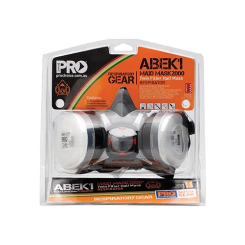 WORKWEAR, SAFETY & CORPORATE CLOTHING SPECIALISTS  - Assembled Half Mask With ABEK1 Cartridges