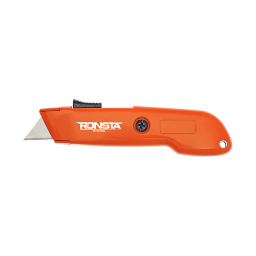 WORKWEAR, SAFETY & CORPORATE CLOTHING SPECIALISTS  - Safety Knife Auto Retractable Heavy Duty RONSTA