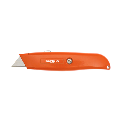 WORKWEAR, SAFETY & CORPORATE CLOTHING SPECIALISTS  - Utility Knife Manual Retractable Solid Metal Alloy  RONSTA