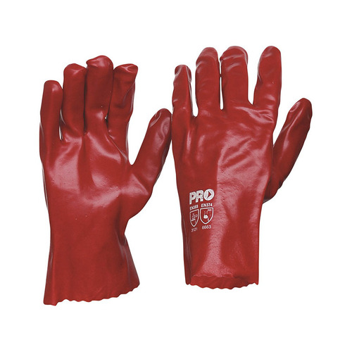 WORKWEAR, SAFETY & CORPORATE CLOTHING SPECIALISTS  - PVC 27cm Gloves