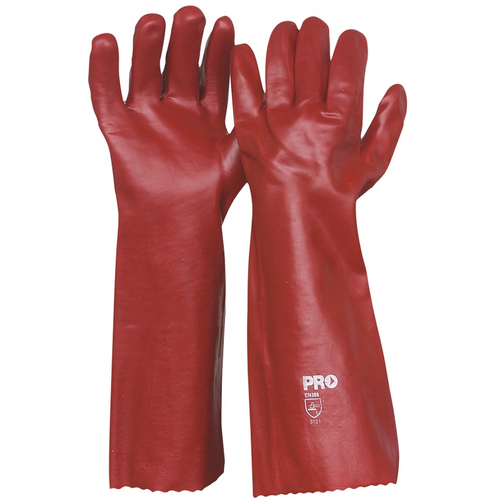 WORKWEAR, SAFETY & CORPORATE CLOTHING SPECIALISTS  - PVC 45cm Gloves