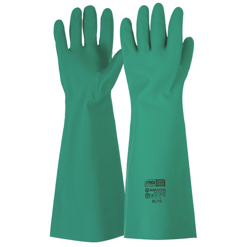 WORKWEAR, SAFETY & CORPORATE CLOTHING SPECIALISTS  - Nitrile Gauntlets 45cm