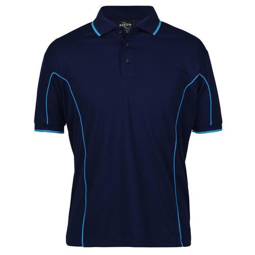 WORKWEAR, SAFETY & CORPORATE CLOTHING SPECIALISTS  - PODIUM S/S PIPING POLO