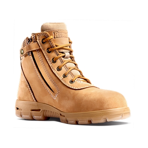 WORKWEAR, SAFETY & CORPORATE CLOTHING SPECIALISTS  - L/Z Cobar Soft Toe Wheat Nubuck Zip