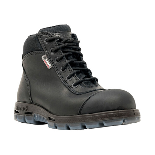 WORKWEAR, SAFETY & CORPORATE CLOTHING SPECIALISTS  - COBAR SAFETY Z/S BLACK OIL KIP