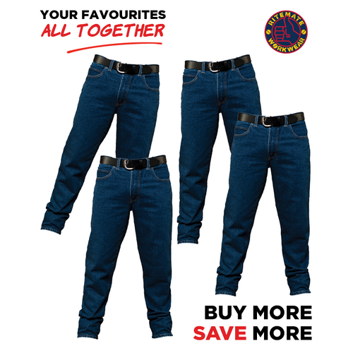 WORKWEAR, SAFETY & CORPORATE CLOTHING SPECIALISTS  - Stretch Denim Jeans