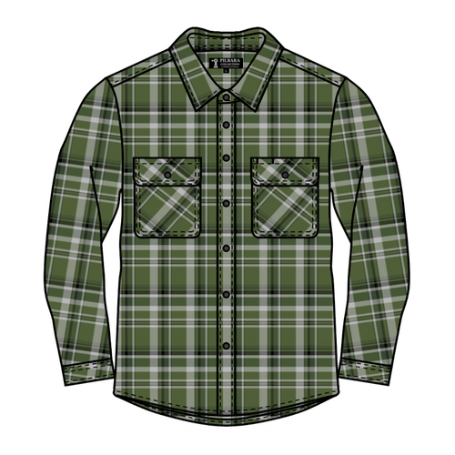 WORKWEAR, SAFETY & CORPORATE CLOTHING SPECIALISTS  - Hip Pocket Flannelette Shirt Men's Open Front