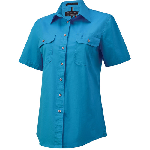 WORKWEAR, SAFETY & CORPORATE CLOTHING SPECIALISTS  - Women's Pilbara Open Front S/S Shirt